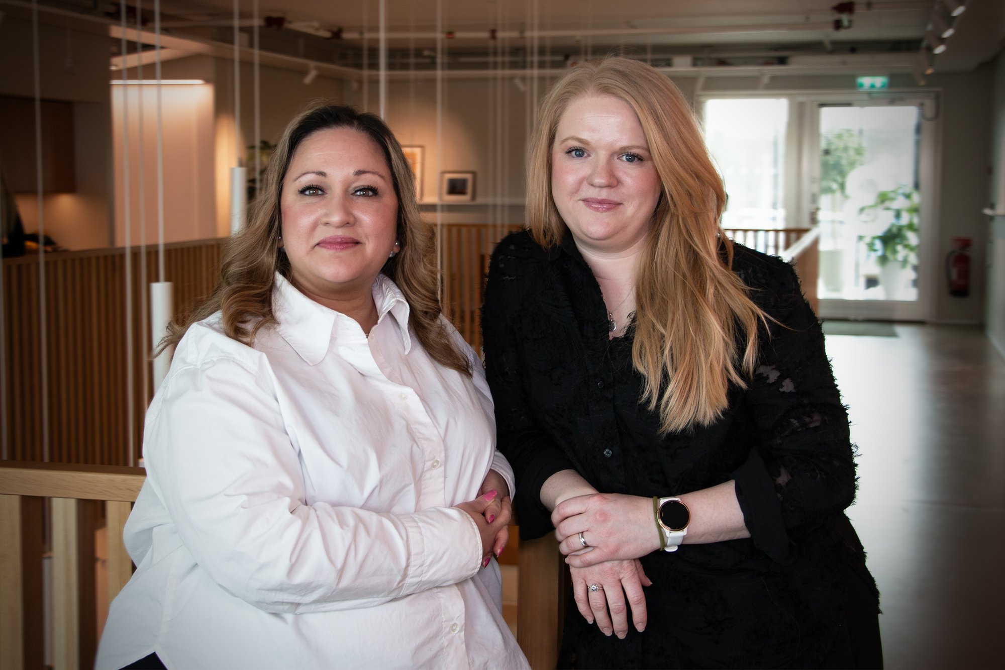 Sharon Doraswamy and Johanna Bruno