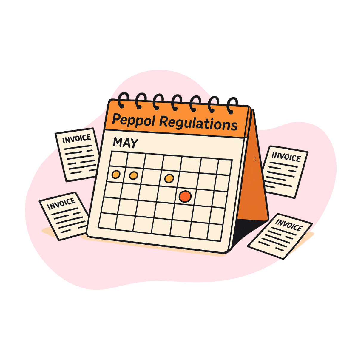 Peppol product illustration - regulation calendar_1
