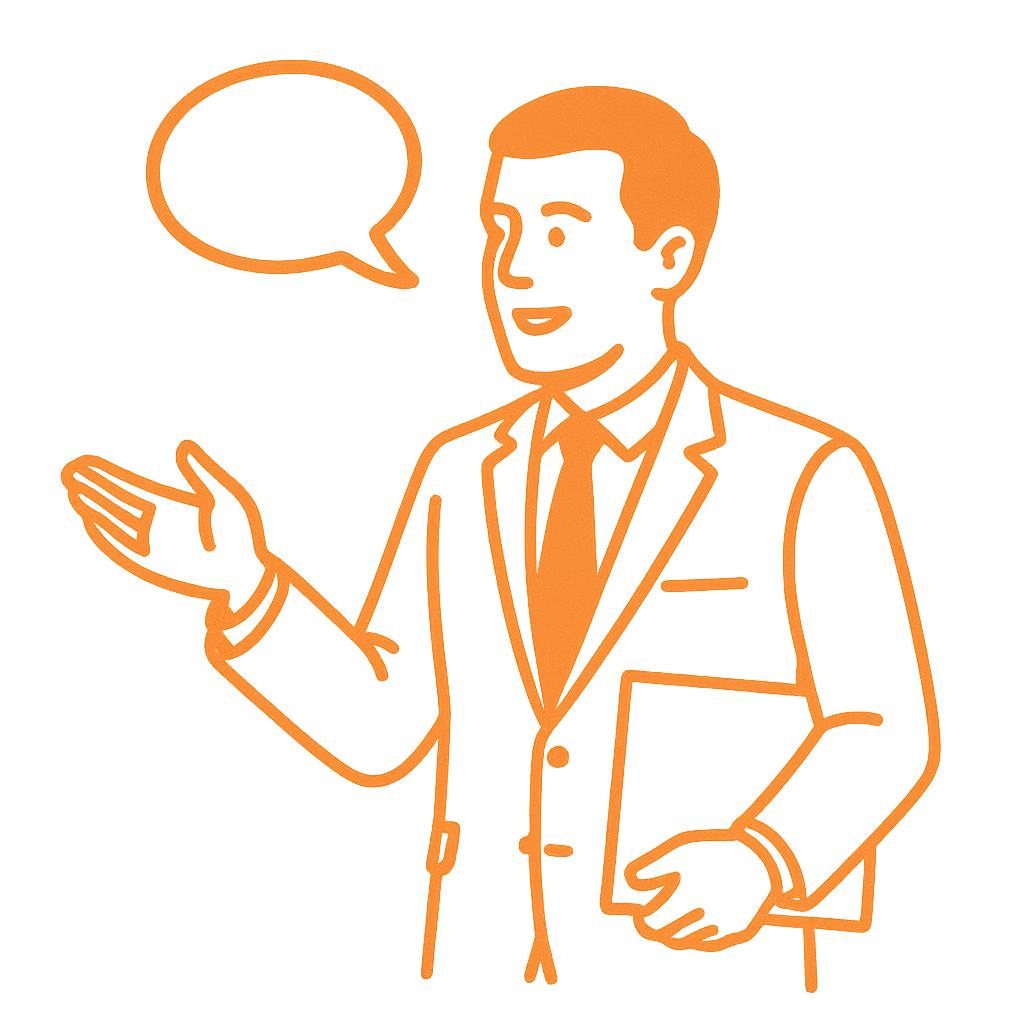 Vince Partner talking bubble